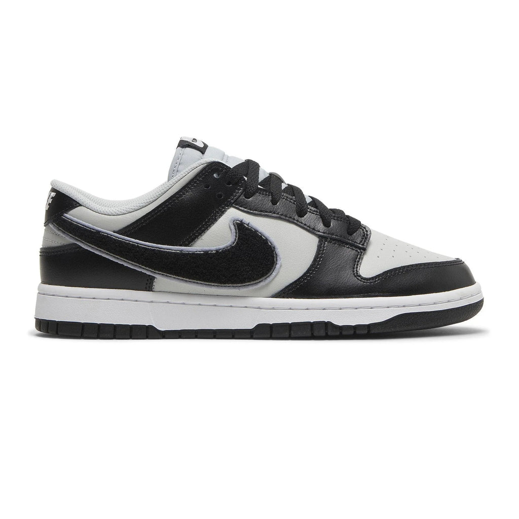 Nike Dunk Low 'Chenille Swoosh Black Grey' (2022)